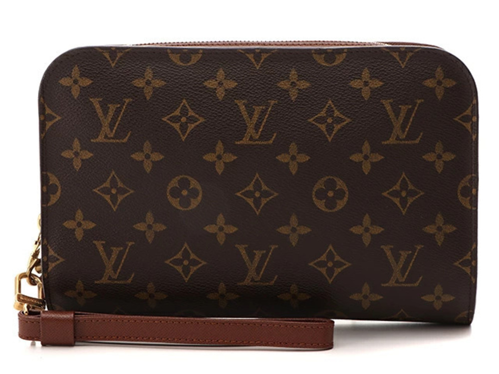 LOUIS VUITTON Orsay Monogram Clutch Bag